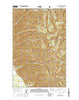 Mount Headley Montana Current topographic map, 1:24000 scale, 7.5 X 7.5 Minute, Year 2014