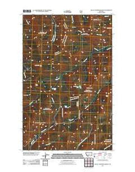 Mount Thompson-Seton Montana Historical topographic map, 1:24000 scale, 7.5 X 7.5 Minute, Year 2011