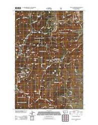 Mount Thompson Montana Historical topographic map, 1:24000 scale, 7.5 X 7.5 Minute, Year 2011
