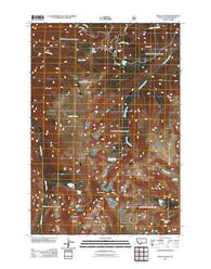 Mount Wood Montana Historical topographic map, 1:24000 scale, 7.5 X 7.5 Minute, Year 2011
