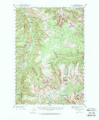 Mt Douglas Montana Historical topographic map, 1:62500 scale, 15 X 15 Minute, Year 1941