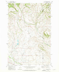 Mud Creek Montana Historical topographic map, 1:24000 scale, 7.5 X 7.5 Minute, Year 1972