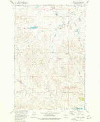 Murray Hill Montana Historical topographic map, 1:24000 scale, 7.5 X 7.5 Minute, Year 1973