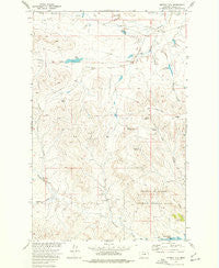 Murray Hill Montana Historical topographic map, 1:24000 scale, 7.5 X 7.5 Minute, Year 1973