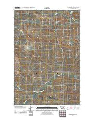 Musselshell NW Montana Historical topographic map, 1:24000 scale, 7.5 X 7.5 Minute, Year 2011
