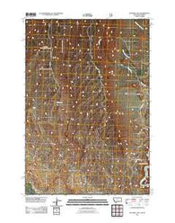 Mystery Cave Montana Historical topographic map, 1:24000 scale, 7.5 X 7.5 Minute, Year 2011