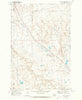 N Bar Coulee Montana Historical topographic map, 1:24000 scale, 7.5 X 7.5 Minute, Year 1969
