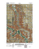 Naismith Montana Historical topographic map, 1:24000 scale, 7.5 X 7.5 Minute, Year 2011