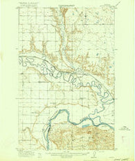 Nashua Montana Historical topographic map, 1:62500 scale, 15 X 15 Minute, Year 1916