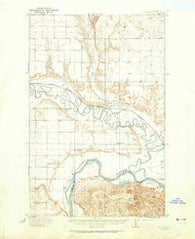 Nashua Montana Historical topographic map, 1:62500 scale, 15 X 15 Minute, Year 1914