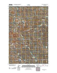 Needle Butte Montana Historical topographic map, 1:24000 scale, 7.5 X 7.5 Minute, Year 2011