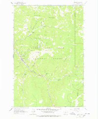 Neihart Montana Historical topographic map, 1:24000 scale, 7.5 X 7.5 Minute, Year 1961