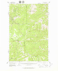 Neihart Montana Historical topographic map, 1:62500 scale, 15 X 15 Minute, Year 1961