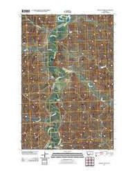 Nelson Coulee Montana Historical topographic map, 1:24000 scale, 7.5 X 7.5 Minute, Year 2011