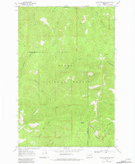 Nevada Mountain Montana Historical topographic map, 1:24000 scale, 7.5 X 7.5 Minute, Year 1968