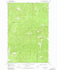 Nevada Mountain Montana Historical topographic map, 1:24000 scale, 7.5 X 7.5 Minute, Year 1968