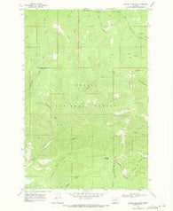 Nevada Mountain Montana Historical topographic map, 1:24000 scale, 7.5 X 7.5 Minute, Year 1968