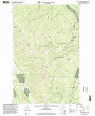 Newton Mountain Montana Historical topographic map, 1:24000 scale, 7.5 X 7.5 Minute, Year 1997