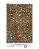 Newton Mountain Montana Historical topographic map, 1:24000 scale, 7.5 X 7.5 Minute, Year 2011