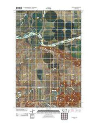 Nickwall Montana Historical topographic map, 1:24000 scale, 7.5 X 7.5 Minute, Year 2011