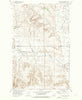 Nielsen Coulee Montana Historical topographic map, 1:24000 scale, 7.5 X 7.5 Minute, Year 1973