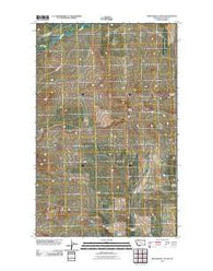 Nightshoot Coulee Montana Historical topographic map, 1:24000 scale, 7.5 X 7.5 Minute, Year 2011