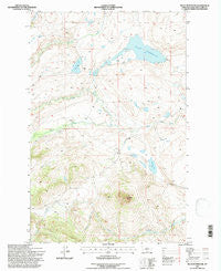 Nilan Reservoir Montana Historical topographic map, 1:24000 scale, 7.5 X 7.5 Minute, Year 1995
