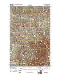 Niles Coulee Montana Historical topographic map, 1:24000 scale, 7.5 X 7.5 Minute, Year 2011