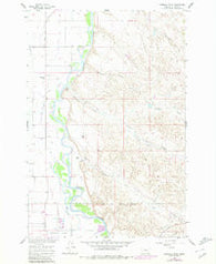 Ninemile Point Montana Historical topographic map, 1:24000 scale, 7.5 X 7.5 Minute, Year 1960