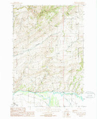 Nixon Gulch Montana Historical topographic map, 1:24000 scale, 7.5 X 7.5 Minute, Year 1987