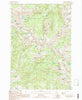 Noble Peak Montana Historical topographic map, 1:24000 scale, 7.5 X 7.5 Minute, Year 1989