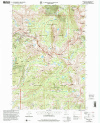 Noble Peak Montana Historical topographic map, 1:24000 scale, 7.5 X 7.5 Minute, Year 1997
