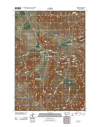 Norris Montana Historical topographic map, 1:24000 scale, 7.5 X 7.5 Minute, Year 2011