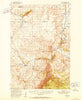 Norris Montana Historical topographic map, 1:62500 scale, 15 X 15 Minute, Year 1951