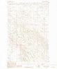 North Coulee Montana Historical topographic map, 1:24000 scale, 7.5 X 7.5 Minute, Year 1983