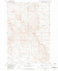 North Fork Alkali Creek Montana Historical topographic map, 1:24000 scale, 7.5 X 7.5 Minute, Year 1981