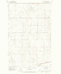North Lothair School Montana Historical topographic map, 1:24000 scale, 7.5 X 7.5 Minute, Year 1962