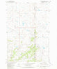 North Slick Creek Montana Historical topographic map, 1:24000 scale, 7.5 X 7.5 Minute, Year 1980