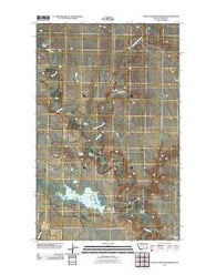 North Chinook Reservoir Montana Historical topographic map, 1:24000 scale, 7.5 X 7.5 Minute, Year 2011