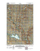 North Chinook Reservoir Montana Historical topographic map, 1:24000 scale, 7.5 X 7.5 Minute, Year 2011