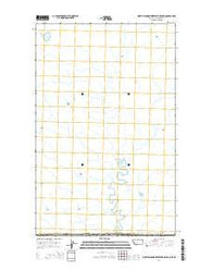 North Chinook Reservoir NW OE N Montana Current topographic map, 1:24000 scale, 7.5 X 7.5 Minute, Year 2014