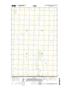 North Chinook Reservoir NW OE N Montana Current topographic map, 1:24000 scale, 7.5 X 7.5 Minute, Year 2014
