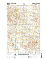 North Fork Crooked Creek East Montana Current topographic map, 1:24000 scale, 7.5 X 7.5 Minute, Year 2014