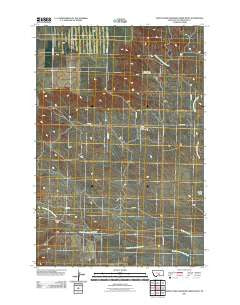 North Fork Crooked Creek West Montana Historical topographic map, 1:24000 scale, 7.5 X 7.5 Minute, Year 2011