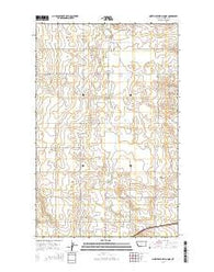 North Lothair School Montana Current topographic map, 1:24000 scale, 7.5 X 7.5 Minute, Year 2014