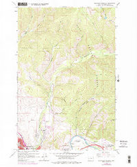 Northeast Missoula Montana Historical topographic map, 1:24000 scale, 7.5 X 7.5 Minute, Year 1964