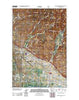 Northwest Missoula Montana Historical topographic map, 1:24000 scale, 7.5 X 7.5 Minute, Year 2011