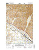 Northwest Missoula Montana Current topographic map, 1:24000 scale, 7.5 X 7.5 Minute, Year 2014