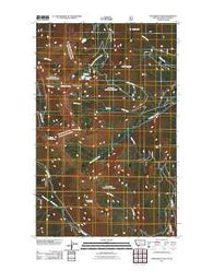 Northwest Peak Montana Historical topographic map, 1:24000 scale, 7.5 X 7.5 Minute, Year 2011