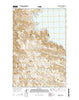 Norville Creek Montana Current topographic map, 1:24000 scale, 7.5 X 7.5 Minute, Year 2014